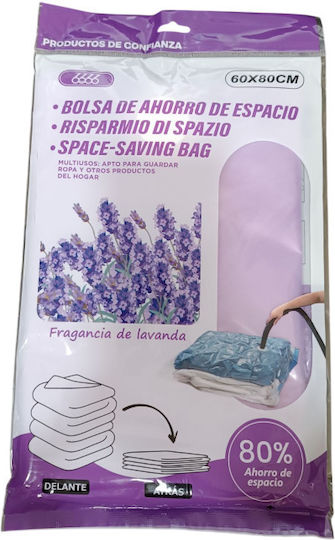 Plastic Air-Tight and Vacuum Clothing Storage Bag 60x80cm