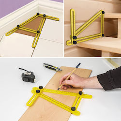 Multifunctional Plastic Ruler Copying Angles Measurements 31 X 18 Cm