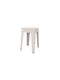 Garden Stool Outdoor Polypropylene 685700 with Beige Cushion 28x28x47cm