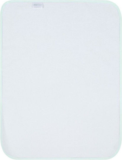Baby Oliver Wasserdichtes Wickelunterlage Weiß 50x70cm