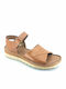 Sommer Damenplattformen Tabac