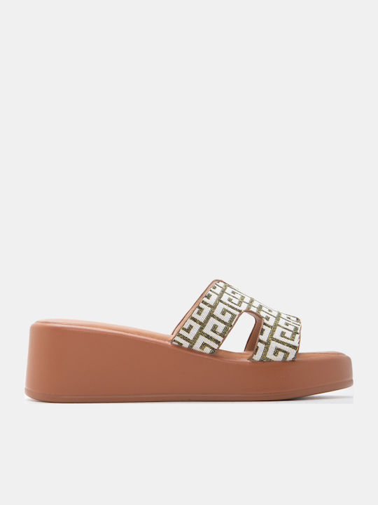 Luigi Summer Women's Beige Platforms