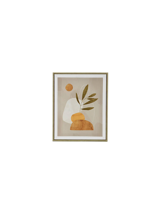 Πίνακας Τυπωμένος Ξύλινη Κορνίζα Boho Σχ.2 40x2,5x50εκ