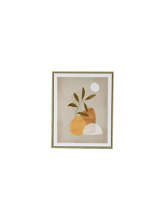 Πίνακας Τυπωμένος Ξύλινη Κορνίζα Boho Σχ.4 40x2,5x50εκ