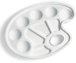 Lebez Πλαστική Παλέτα Plastic Palette For Oil And Tempera Paints 1τμχ