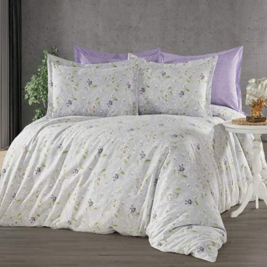 MayHome Set Quilt King Size 260x240cm Floral
