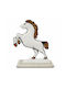 La Belle Maison Decorative Glass Horse D0647-1 13x5.5x16cm