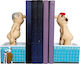 Book End Holder Inkognito Loriot "Men in Bath" 17 cm Multicolour