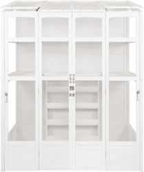 Victorian Greenhouse White Victorian Greenhouse White