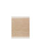 Homefit Maya Rectangular Jute Beige Rug 90x60cm