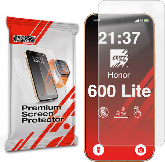 Grizzglass Papierscreen Displayschutzfolie Kompatibel Honor 600 Lite Transparent