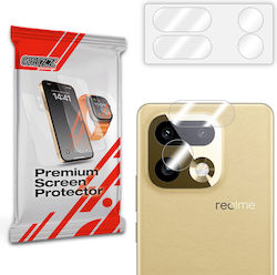 Set 2 GrizzGlass Хибридни Стъклени Протектори За Обектива На Камерата Съвместими С Realme 16 Pro Plus Прозрачен