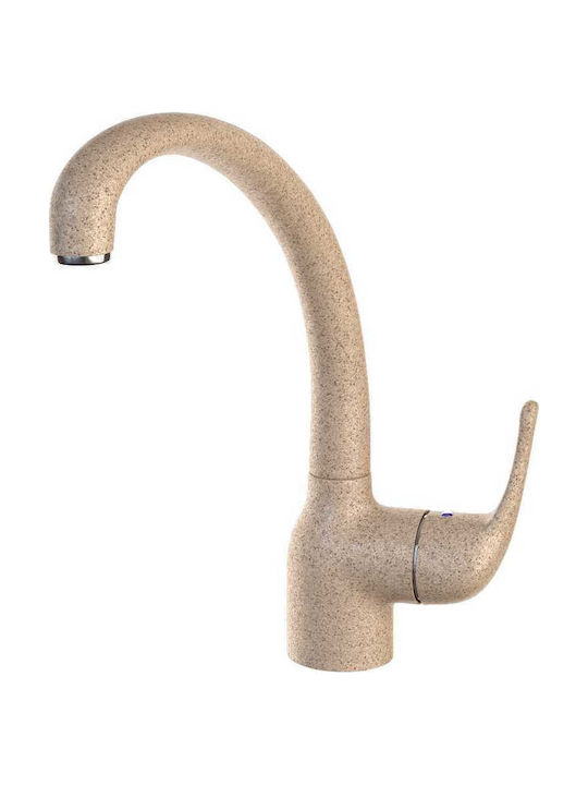 Sanitec Jolla Kitchen Faucet Counter Beige