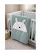 Baby Star Πάπλωμα Κούνιας Γκρι 105x145cm