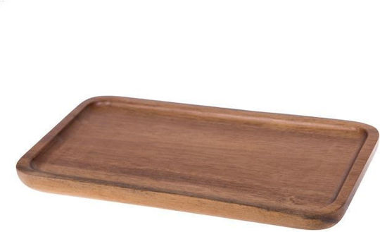 Tavă Decorativă Din Lemn Rectangulară 20x10.5cm