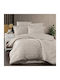 MayHome MayHome Coverlet Set Single Cotton & Polyester Beige 160x240cm