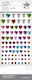 Titanum Crystal Heart Stickers Mix 84 Pieces 9706998 5903714514953