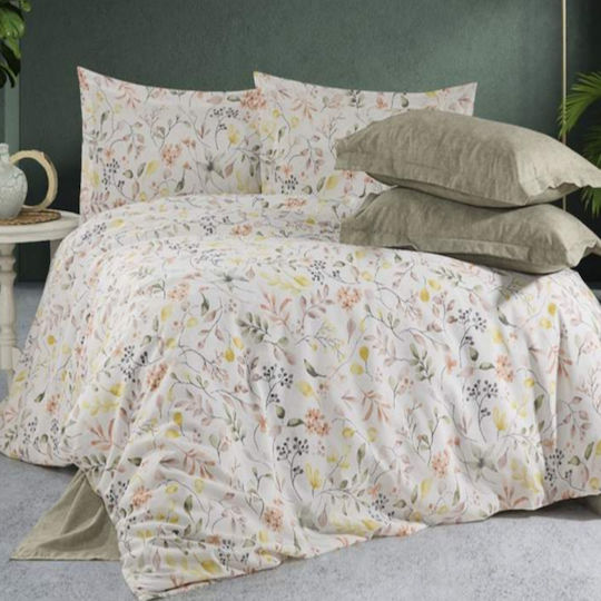 MayHome MayHome Coverlet Set Single Beige 160x240cm