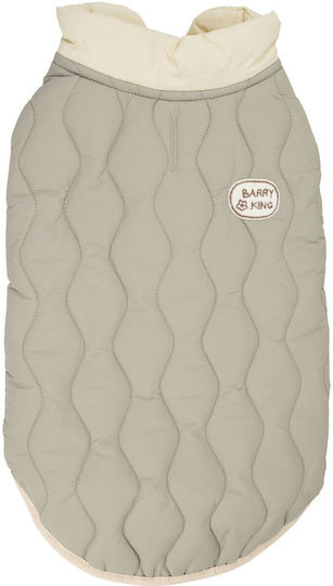Barry King Hundemantel für Hunde Grau XS mit Rückenlänge 30 cm
