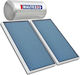 Maltezos GL 200LT Solar-Wasserheizung 200lt Inox Doppelte Energie 3m² Auswahl