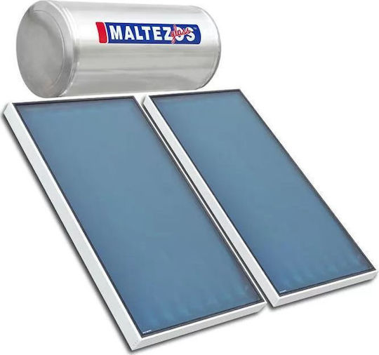 Maltezos GL 200LT Solar-Wasserheizung 200lt Inox Doppelte Energie 3m² Auswahl