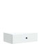 Wooden Console White L59xW34.5xH17cm