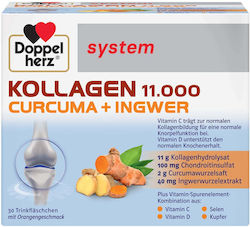 Doppelherz Colagen 11000 Curcuma + Ghimbir 30 Plicuri Doppelherz Colagen 11000 Curcuma + Ghimbir 30 Plicuri