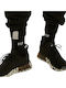 PCP Tie Dye Women Socks Black
