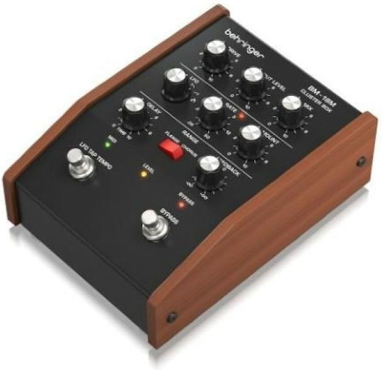 Behringer BM-18M Педал Ефект Хор Забавяне Флангер Модулация Тремоло Електрическа Китара