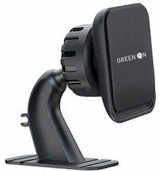 Green On Car Mobile Mount with Magnet Black