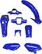 Ooh Motorcycle Plastic Kit for Honda GLX Blue