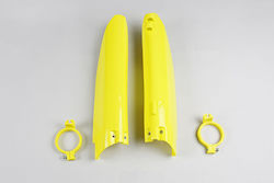 Ufo Motorcycle Protective Gear Fork Guards Su03905-102 Suzuki Rm 250 99-00 Yellow