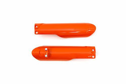 UFO Motorcycle Front Suspension Protective Gear Orange UFO Motorcycle Front Suspension Protective Gear Orange