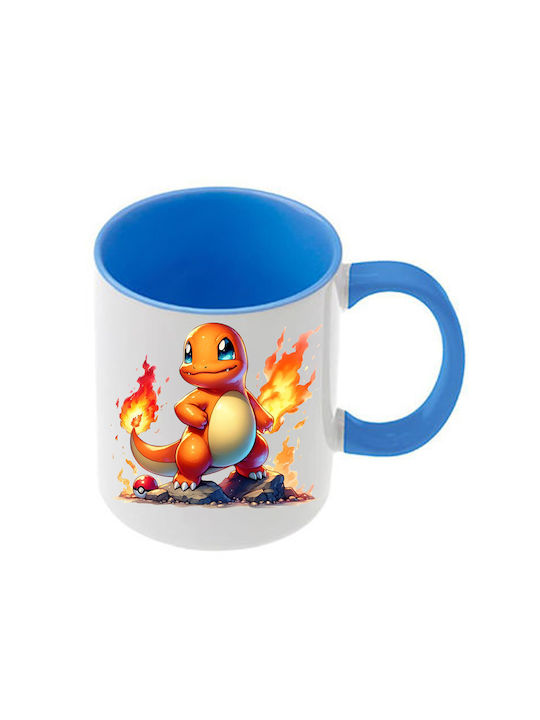 Κούπα Pokemon Γαλάζια Λαβή Εσωτερικό