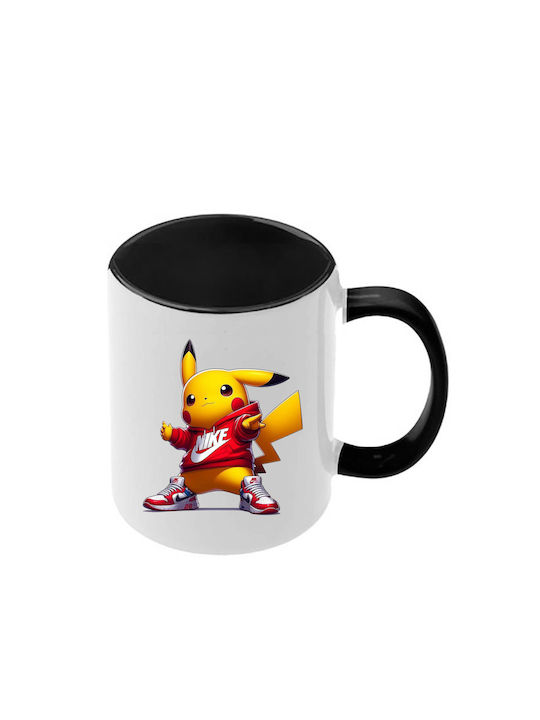 Κούπα Pokemon Μαύρη Λαβή Εσωτερικό