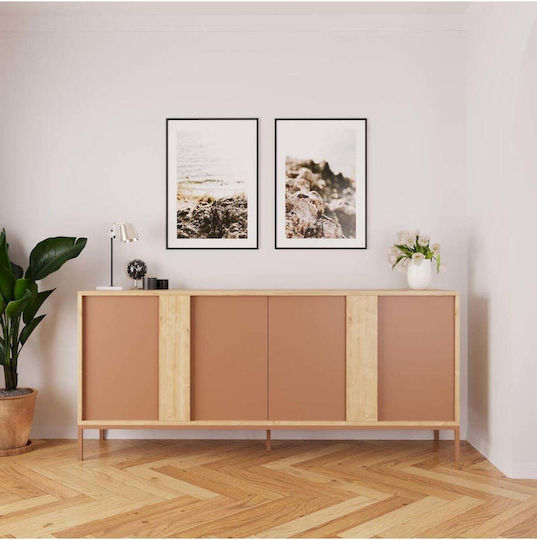 Μπουφές από Μέταλλο Καφέ 180x40x80cm Μπουφές από Μέταλλο Καφέ 180x40x80cm