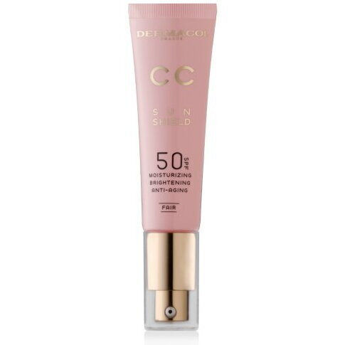 Dermacol Cc Sun Shield Слънцезащитен Фактор Spf 50 Светъл 30 Мл