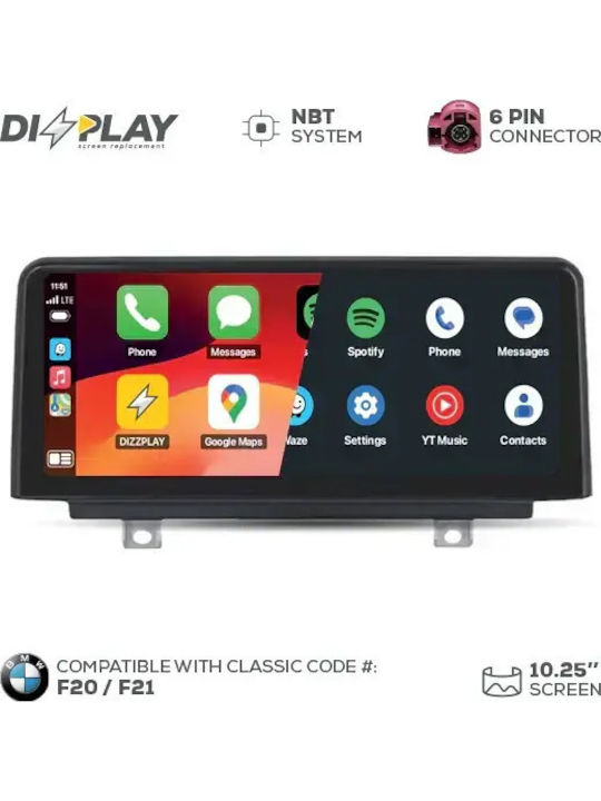 ZZ2 Автомобилна Аудио Система за BMW Серия 2 2013–2015 (Bluetooth/USB/Wi-Fi/GPS/Apple CarPlay/Android Auto)