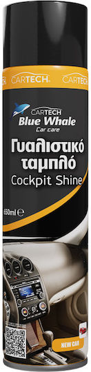 Cartech Whale Dashboard Polish and Protective Spray with New Car Scent 650ml