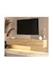 TV-Ständer mit LED-Beleuchtung Braune M180xT31xH28cm
