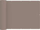 vidaXL Brown Shade Divider With Hoops And With ...