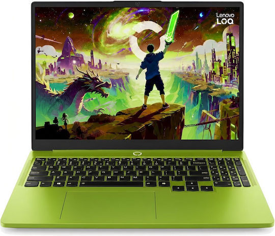 Lenovo LOQ 15AHP11 15.3" IPS FHD+ 165Hz (Ryzen 7-250/16GB/512GB SSD/GeForce RTX 5050/W11 Home) Surge Green (International English Keyboard)