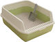 Tavă pentru Pisici Verde L50 x l38 x Î20cm