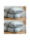SteweHome Stewehome Pillowcases Set 4 Pieces Pillowcases 50x70 Cm Ste-021011-v42091 50x70cm