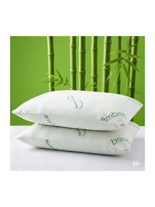 SteweHome Bamboo Μαξιλάρι Ύπνου Latex 50x70cm 2τμχ