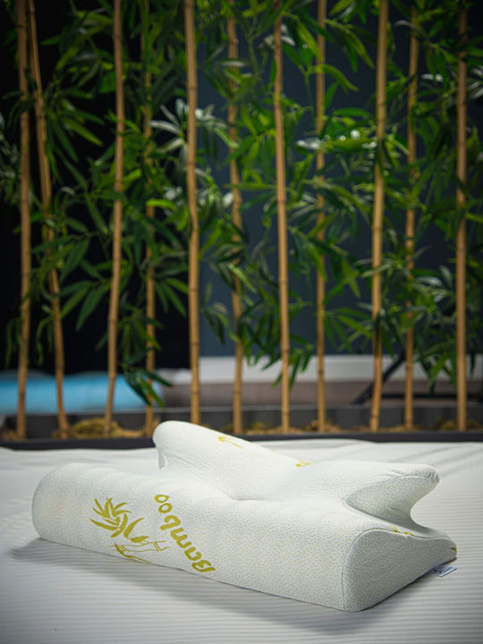SteweHome Bamboo Μαξιλάρι Ύπνου Latex Ανατομικό 38x60cm