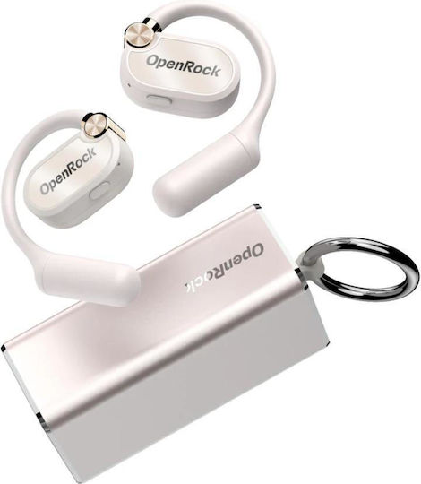 OneOdio Openrock X Ohrstöpsel Bluetooth Kopfhörer Mit Schweißbeständigkeit Und Ladekoffer Weiß