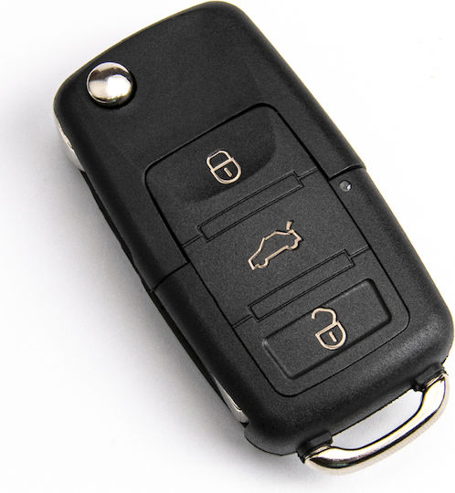 Car Key Remote Vw Bora Golf Touran Passat Eos 3 Buttons Hu66