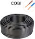 Cablu Electric 3x1.5 Mm² 100 M Negru Flexibil Conductor Cca Izolație Pvc Manson Pvc Myym H05vv-f – Cobi Smart