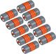 Garden Hose Fitting Set 10 Pcs 3/4 Inch Quick Couplings Durable Plastic Cobi Smart